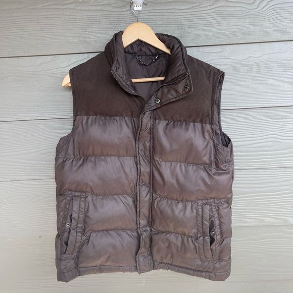 Zara Jackets & Coats Zara Man Brown Puffer Vest Poshmark
